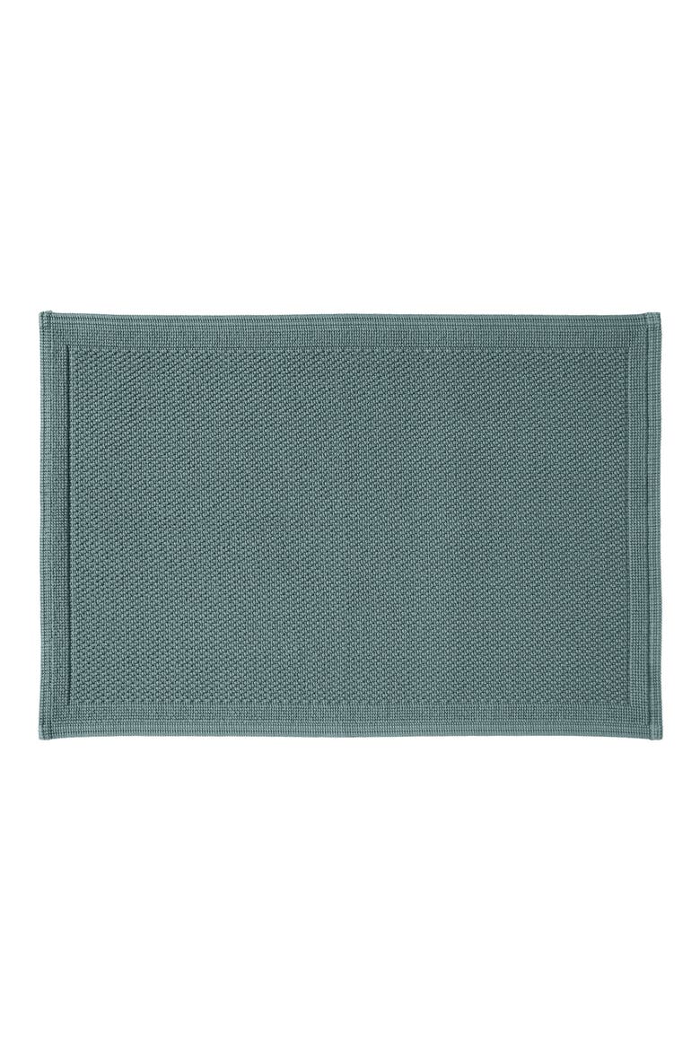 Cove Organic Cotton Bath Rug, Main, color, RIVER