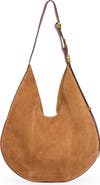 Dolce Vita Esmira Nubuck Hobo Shoulder Bag