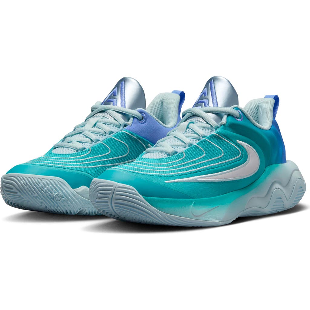 Nike Giannis Immortality 4 Little Kids' Shoes In Blue
