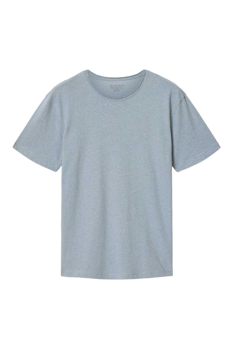Flax Short Sleeve T-shirt, Alternate, color, MAYA BLUE