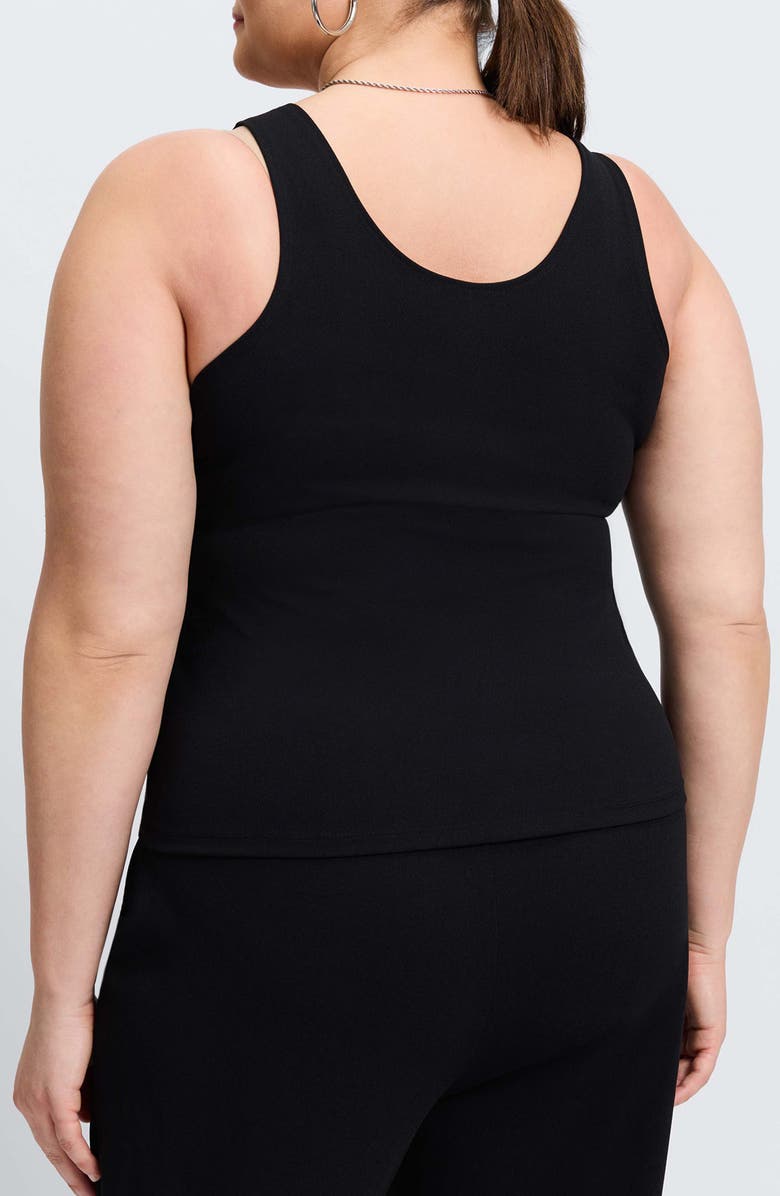 Foxcroft Georgia Crepe Knit Tank, Alternate, color, 