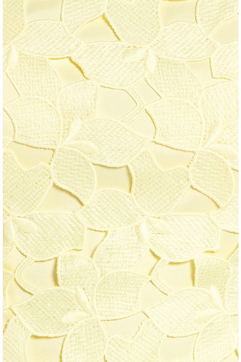 Lace Sheath Dress, Alternate, color, LEMON ICE