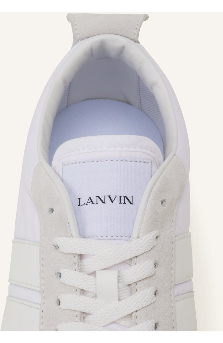 Lanvin Bumpr Sneakers In Nylon, Alternate, color, White