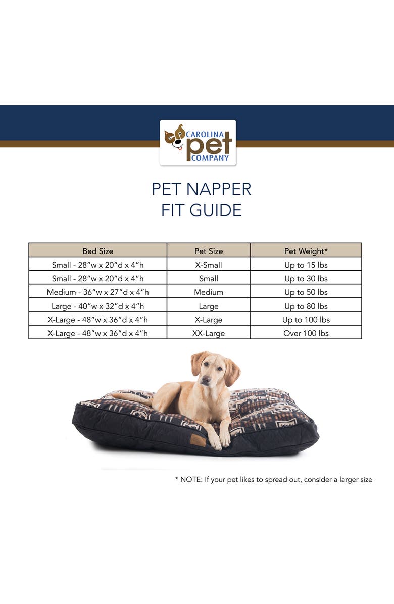 Pendleton Acadia Napper Dog Bed, Alternate, color, Acadia