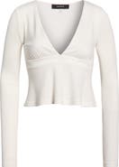 PacSun Charlie Deep V Crop Top