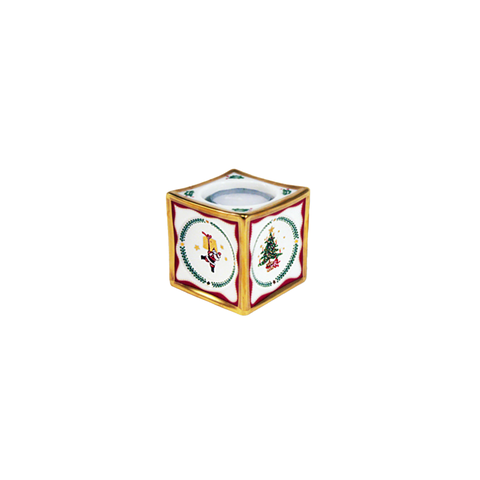 My Noel Square Candle Holder