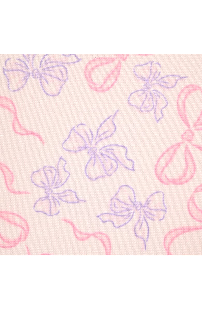 SLEEP ON IT Kids' Fitted Two-Piece Long Pajamas & Scrunchie Set, Alternate, color, Pink