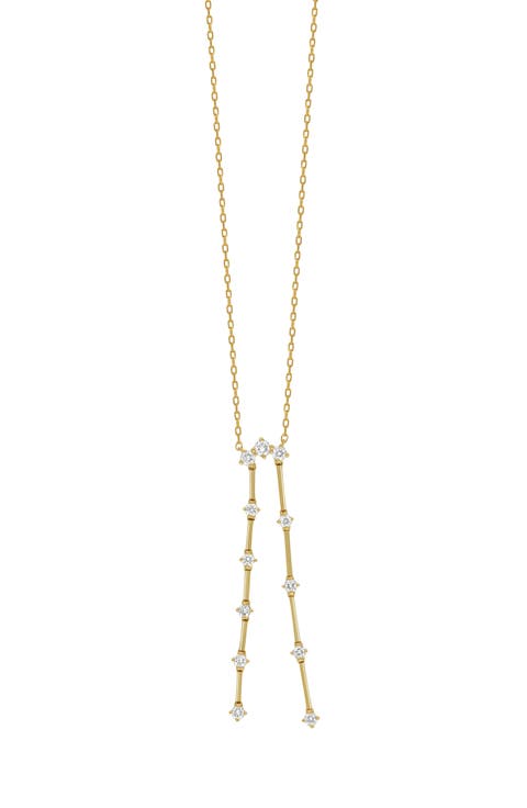 Aviva Diamond Line Y-Necklace (Nordstrom Exclusive)