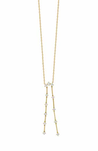 Aviva Diamond Line Y-Necklace (Nordstrom Exclusive)
