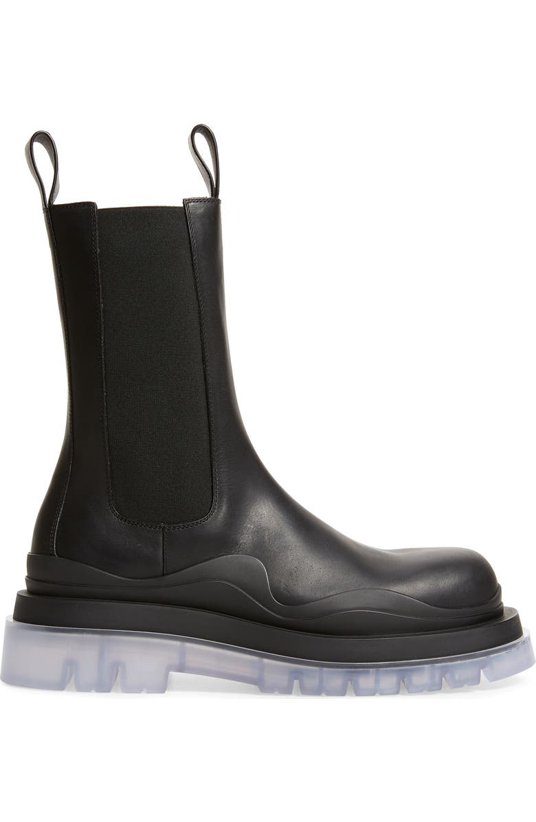 Bottega Veneta Clear Sole Chelsea Boot, Alternate, color,