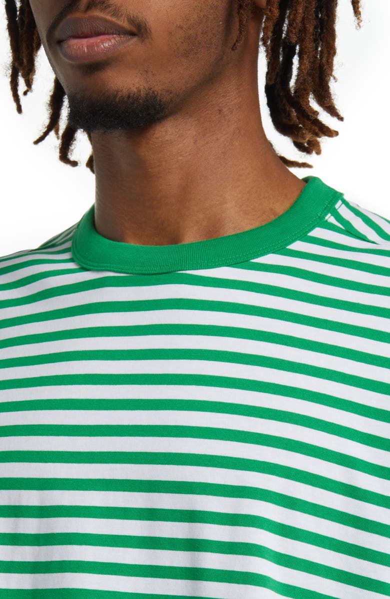 BP. Stripe Cotton Jersey Tee, Alternate, color, 