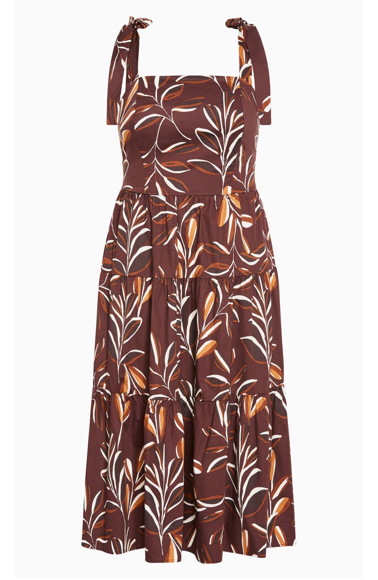 City Chic Corrine Maxi Sundress, Alternate, color, 