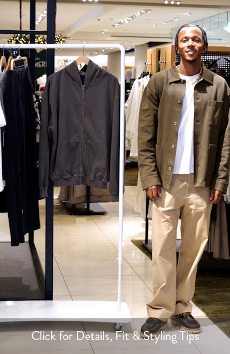 Solid Zip Hoodie, sales video thumbnail