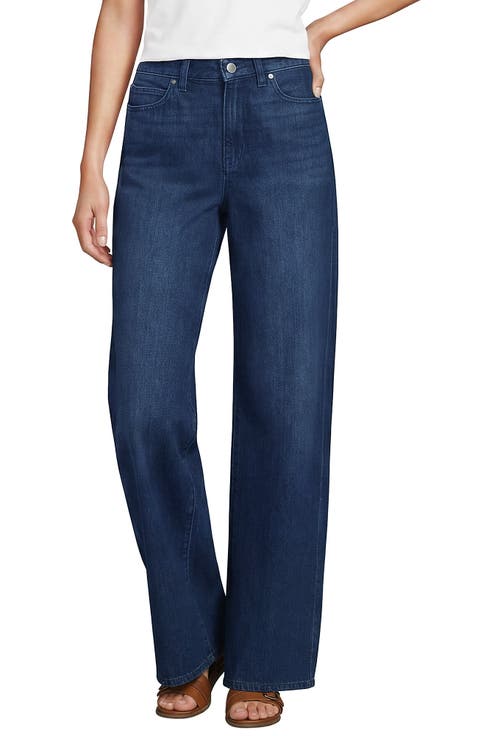 Rigid Denim Mid Rise Baggy Jeans