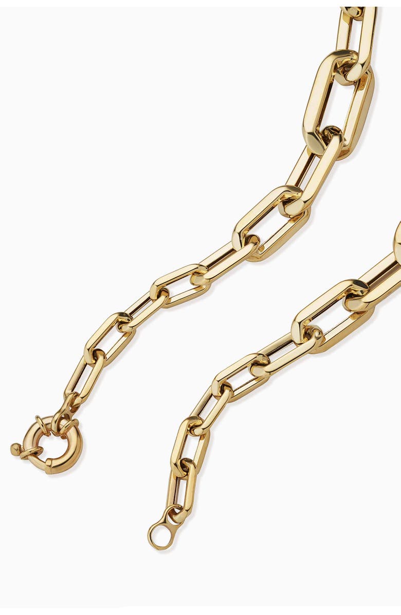 Oradina 14K Yellow Gold Aurum Link Bracelet, Alternate, color, 