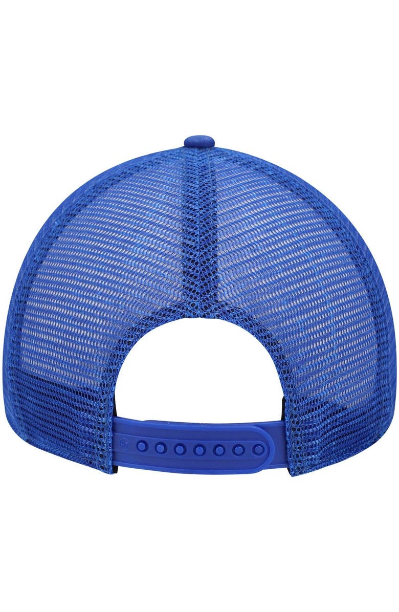 '47 Men's '47 Royal Chicago Cubs Cledus MVP Trucker Snapback Hat, Alternate, color, 