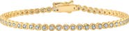 Crislu Round Cubic Zirconia Bracelet