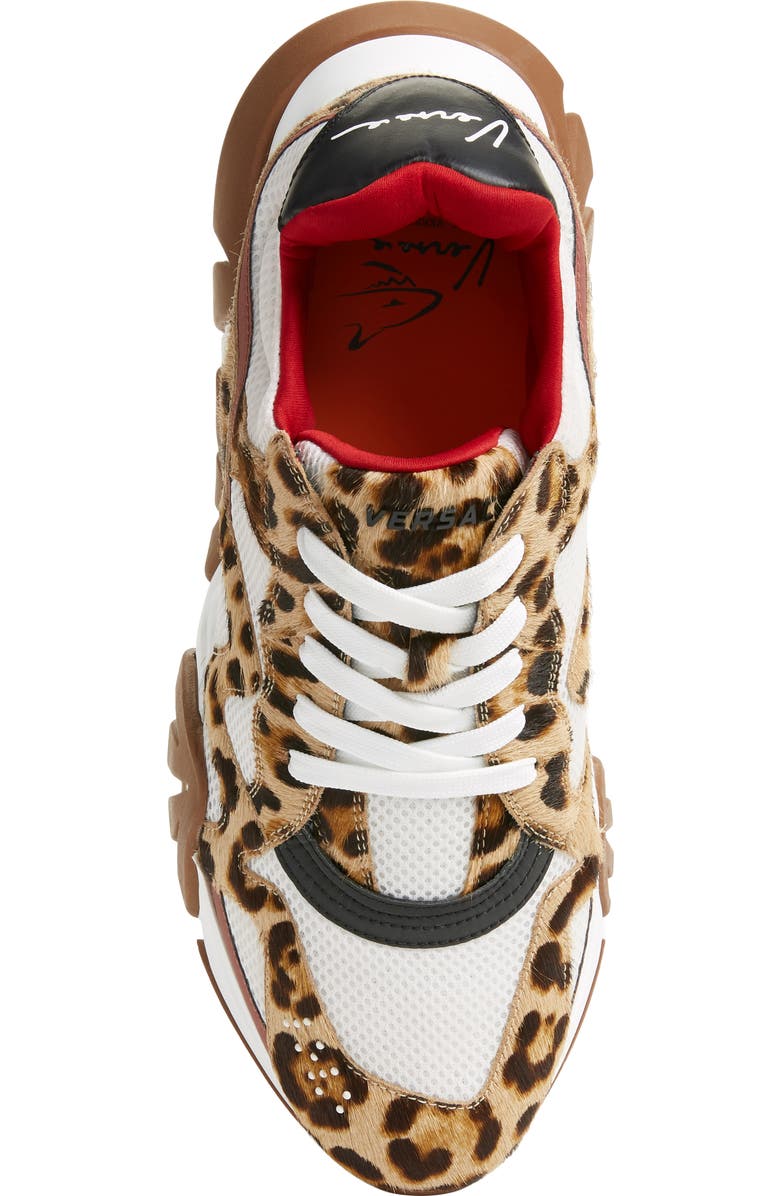 Versace Achilles Sneaker, Alternate, color,