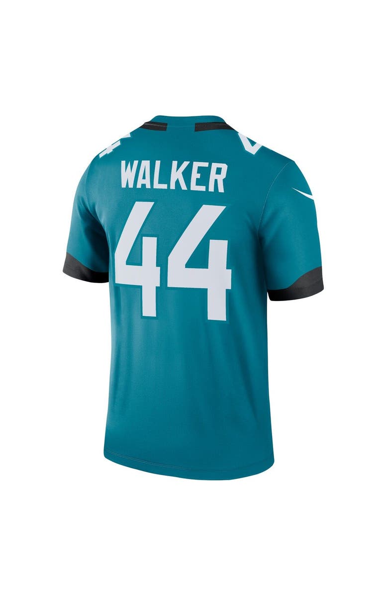 Nike Men's Nike Travon Walker Teal Jacksonville Jaguars Legend Jersey, Alternate, color, 