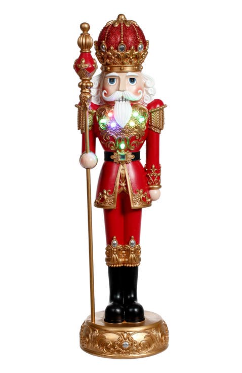 Jeweled Nutcracker with Staff