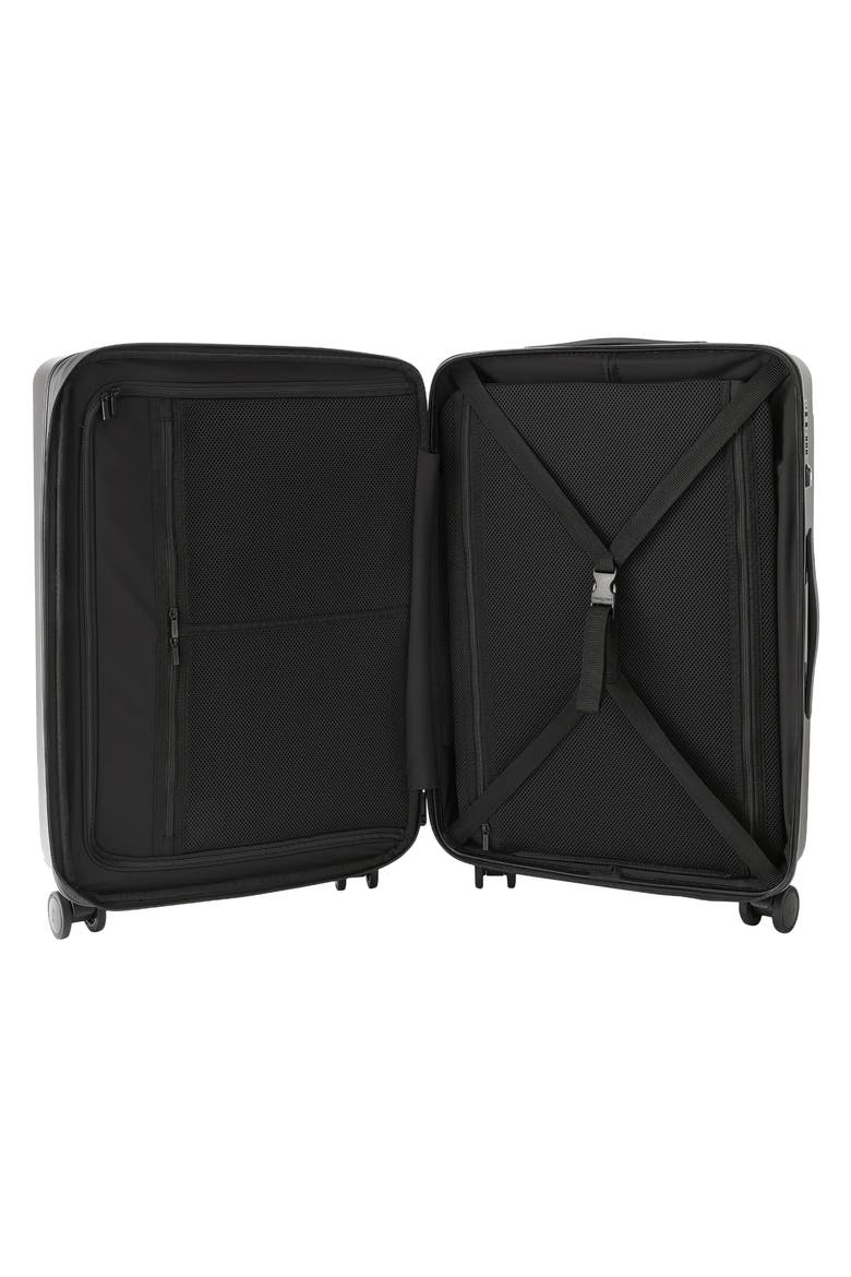 Nostos Matte Large Spinner Suitcase, Alternate, color, NOCTURNE