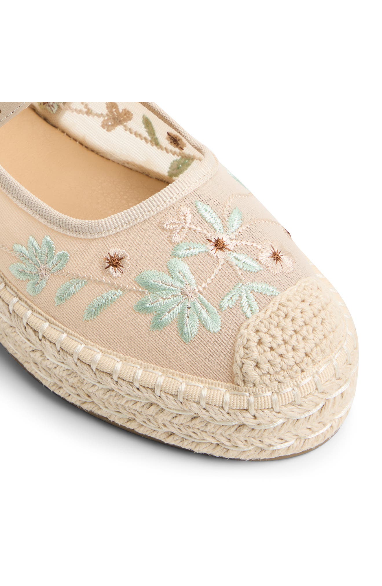 Call It Spring By Aldo Daffney Platform Mary Jane Flat, Alternate, color, Beige
