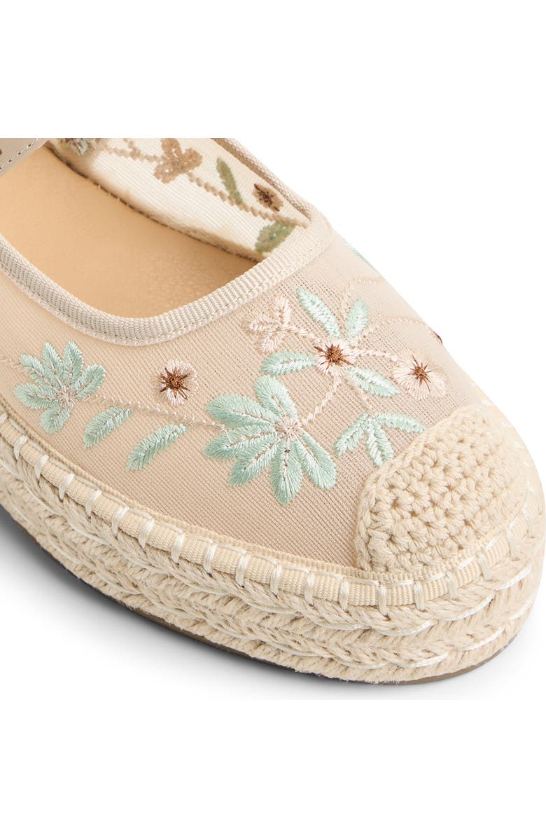 Call It Spring By Aldo Daffney Platform Mary Jane Flat, Alternate, color, Beige