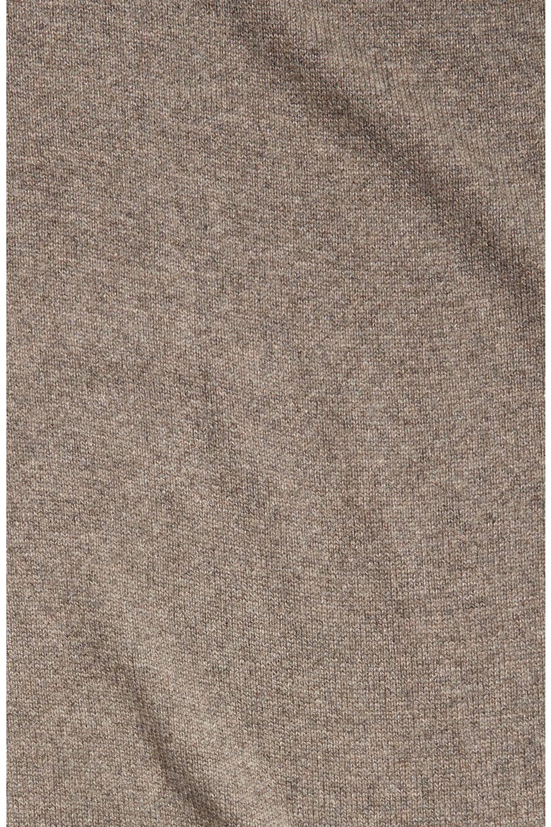 Cashmere Scarf, Alternate, color, DARK HEATHER TAUPE