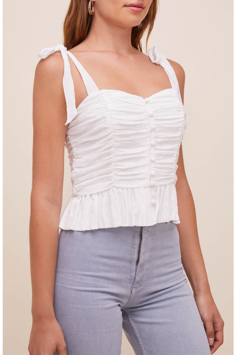 Duffy Sleeveless Top, Alternate, color, OFF WHITE