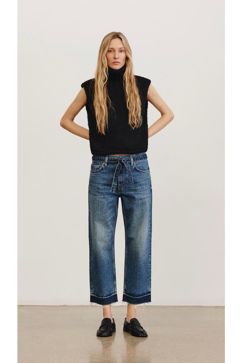Lark Low Rise Crop Relaxed Jean, Alternate, color, Vintage Mid Blue
