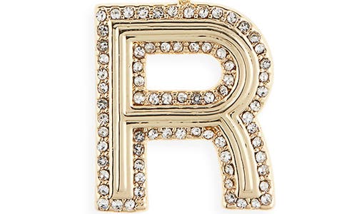 Baublebar Arianna Initial Pendant Necklace In Gold