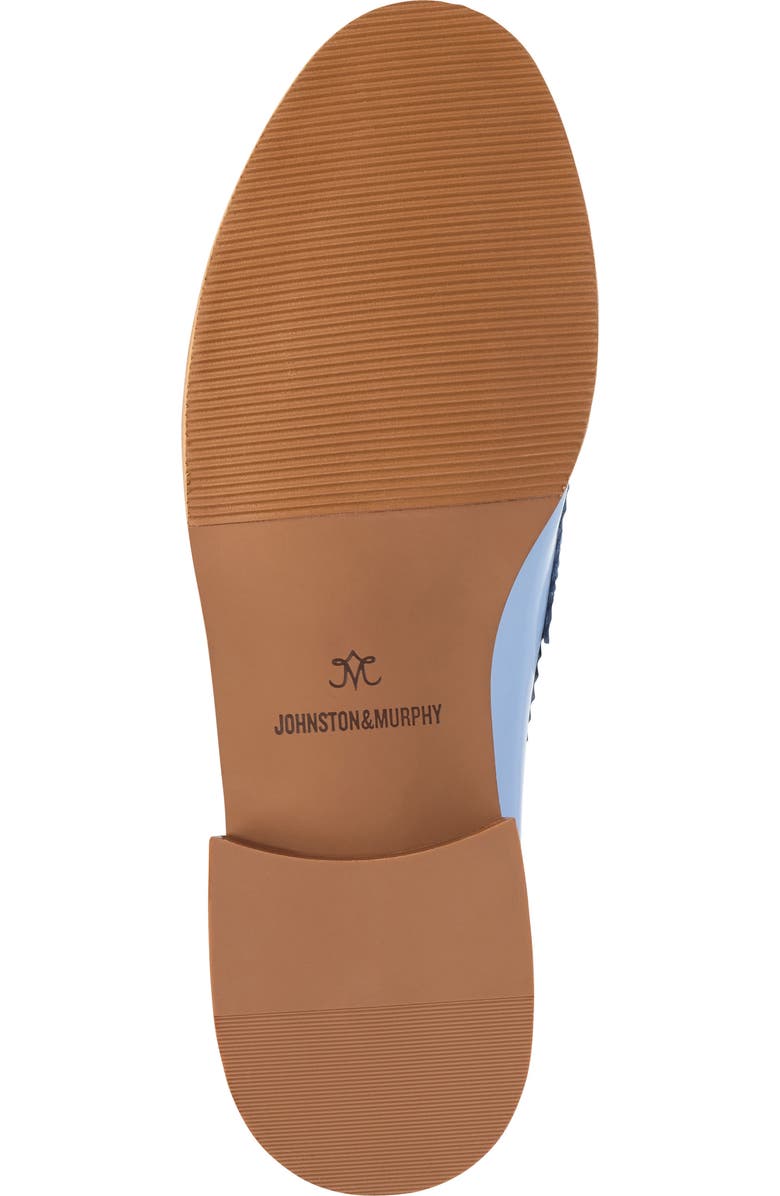 Johnston & Murphy Gillian Patent Leather Penny Loafer, Alternate, color,