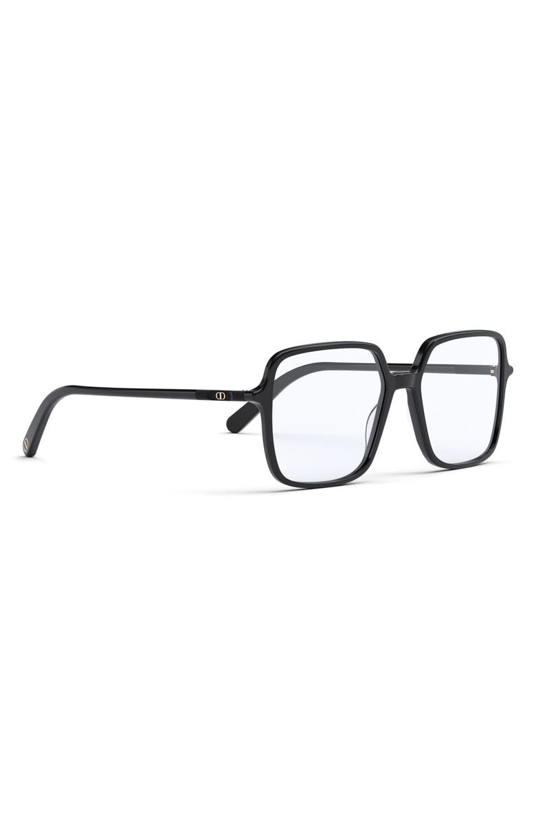 DIOR Mini CD O S2I 54mm Square Eyeglasses, Alternate, color, 