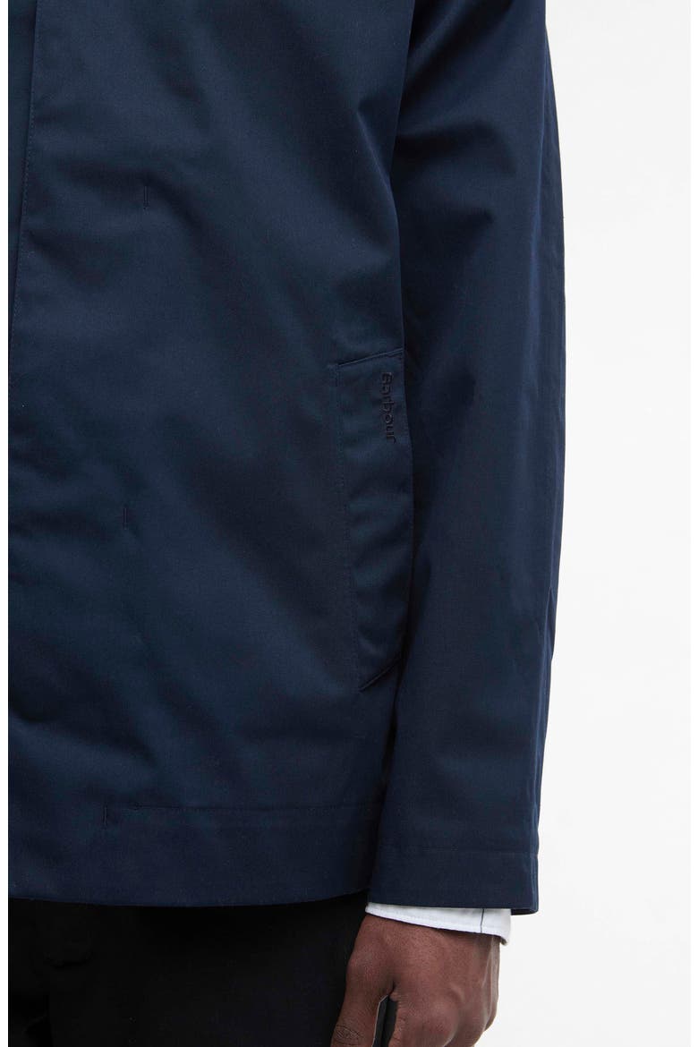 Rokig Waterproof Short Jacket, Alternate, color, NAVY/HIGHLAND LOCH