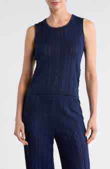 M Missoni Canotta Sleeveless Crop Sweater