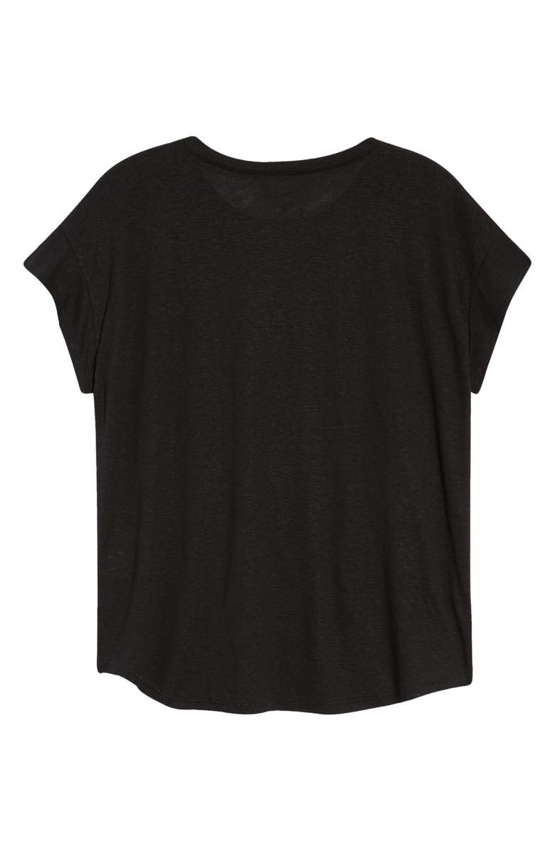 Madewell Linen Blend Asbury Tee, Alternate, color, 