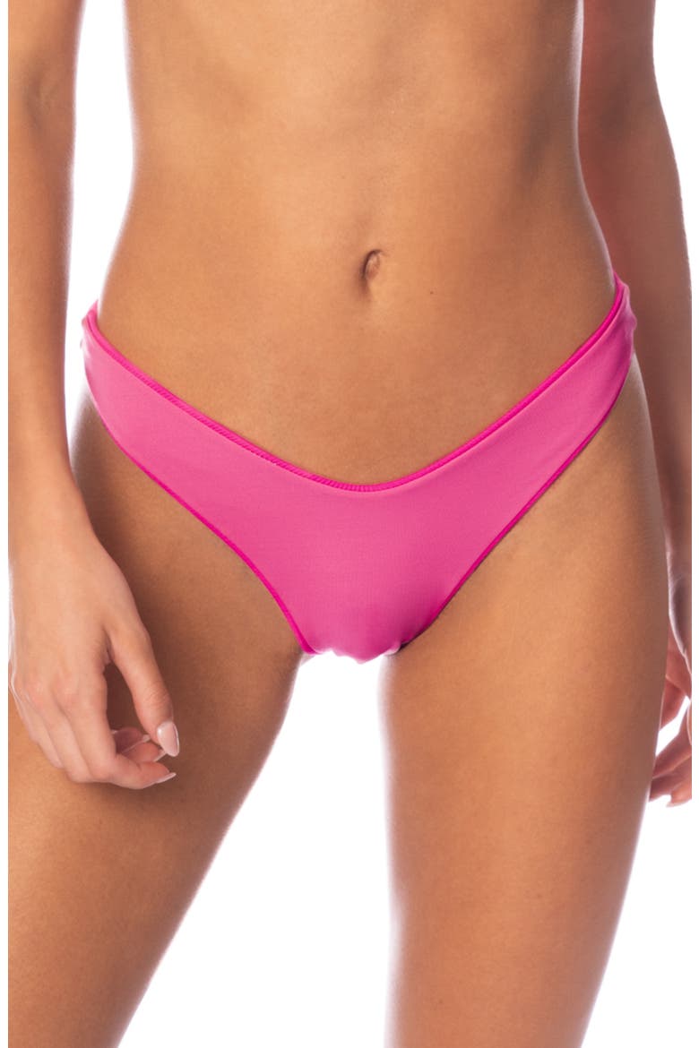 Radiant Pink Splendor Bikini Bottoms, Alternate, color, PINK