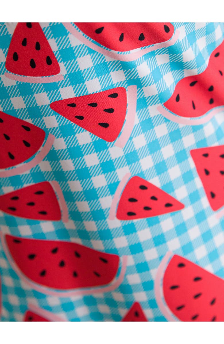 RuffleButts Baby Girls UPF50+ Long Sleeve Rash Guard Bikini, Alternate, color,