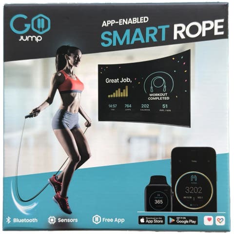 GoJump SmartRope App-Enabled Smart Jump Rope