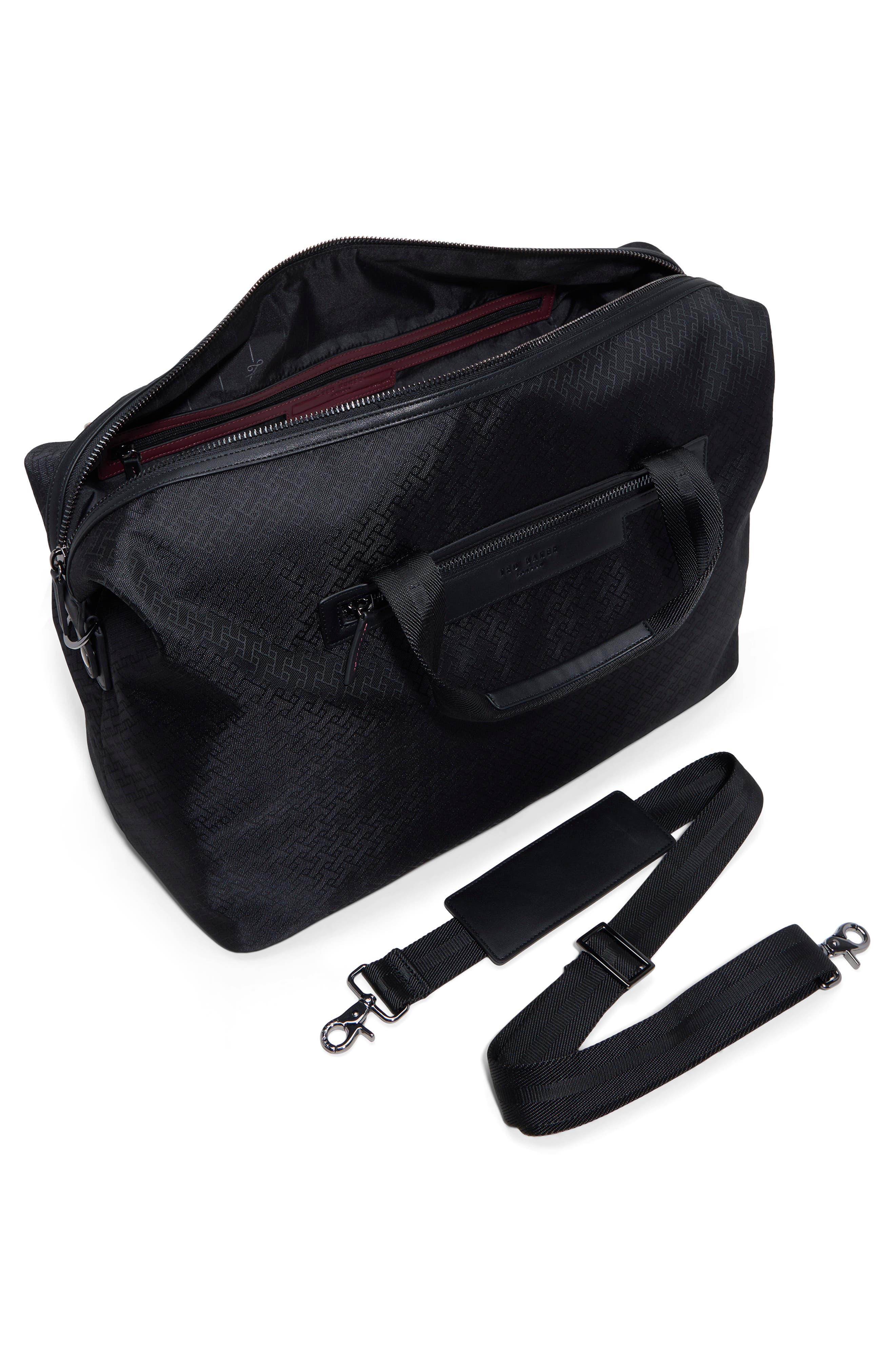 Bourne Duffle Bag, Alternate, color, BLACK