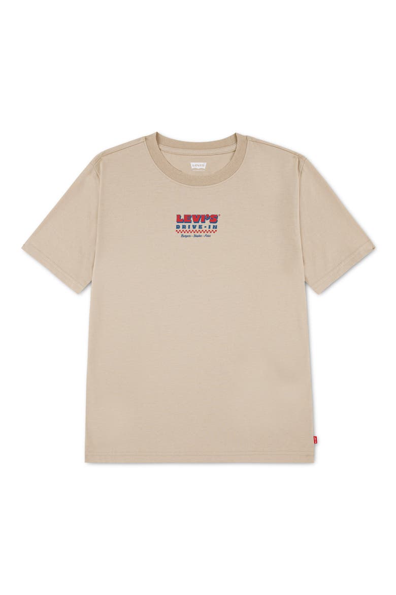 Kids' Drive-In Burger Graphic Tee, Alternate, color, FIELDS OF RYE