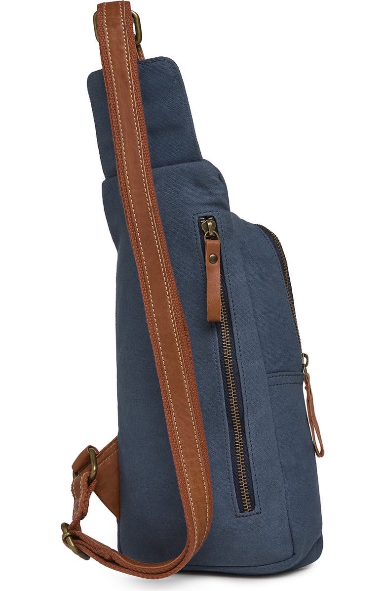Celtic & Co. Canvas Sling Bag, Alternate, color, Navy
