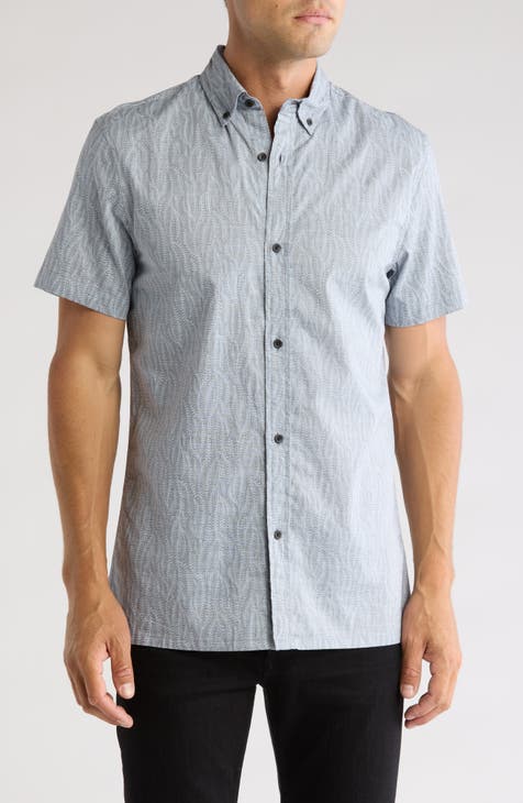 Vines Short Sleeve Button-Down Shirt