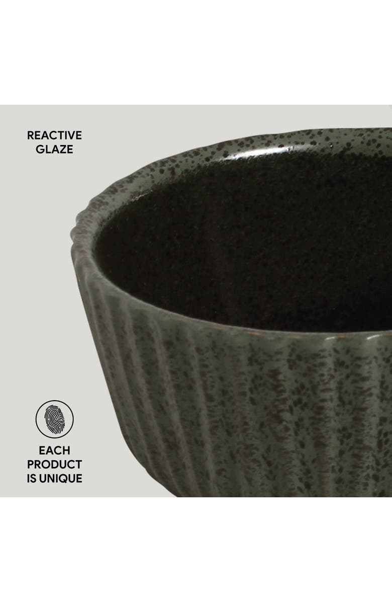 Porto Brasil Linhas Ramekin Set of 6, Alternate, color, Greenery