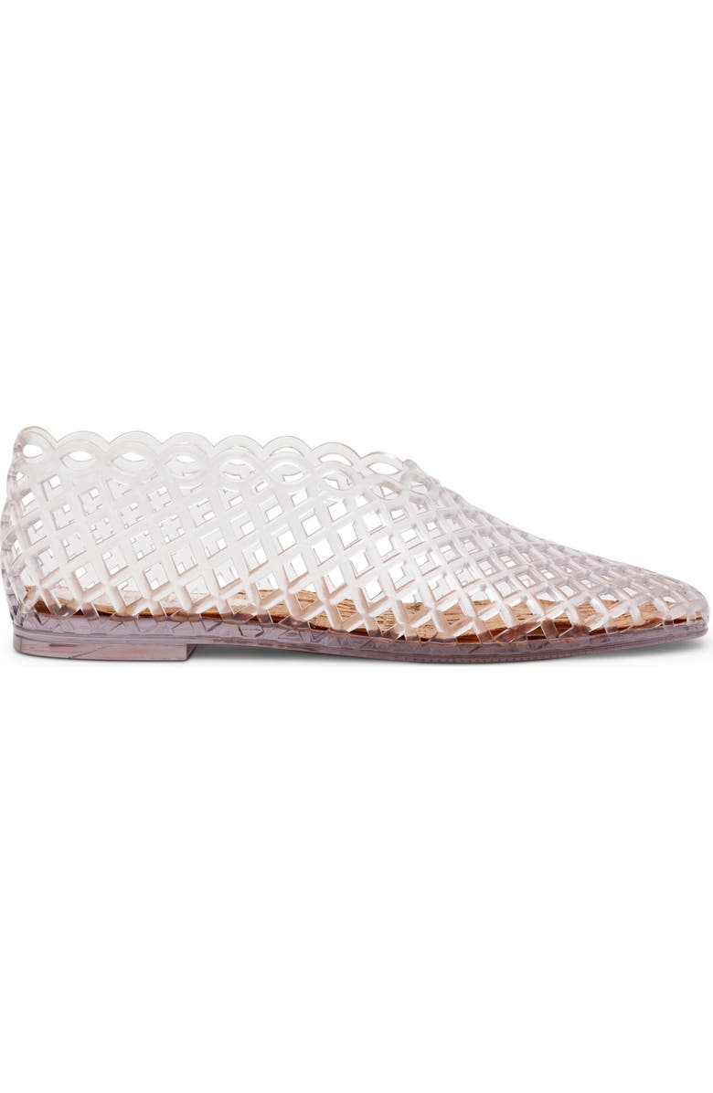 Steve Madden Grove Jelly Flat, Alternate, color, Clear