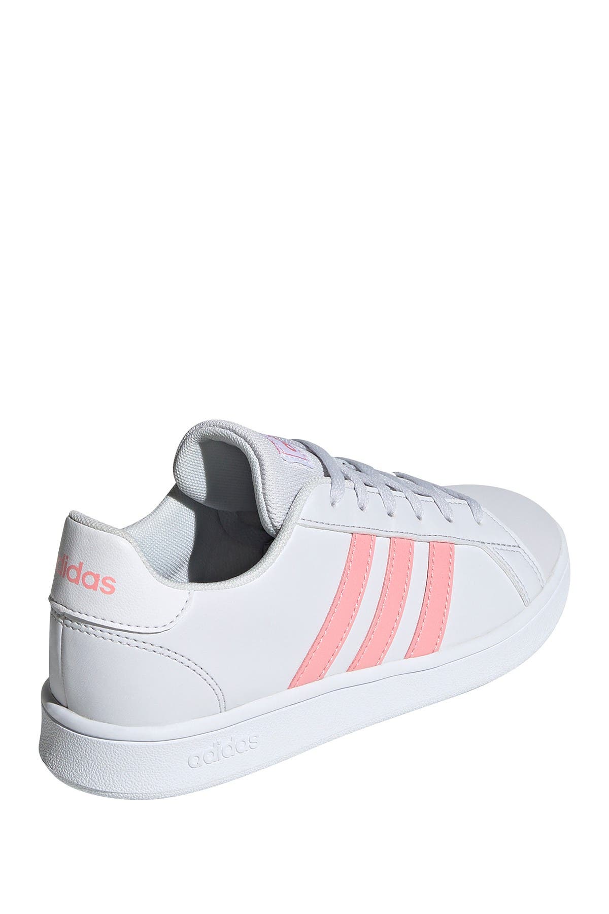 adidas Grand Court K Leather Sneaker, Alternate, color, 