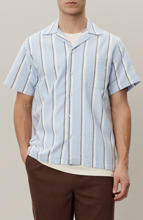 Lawson Stripe Camp Shirt