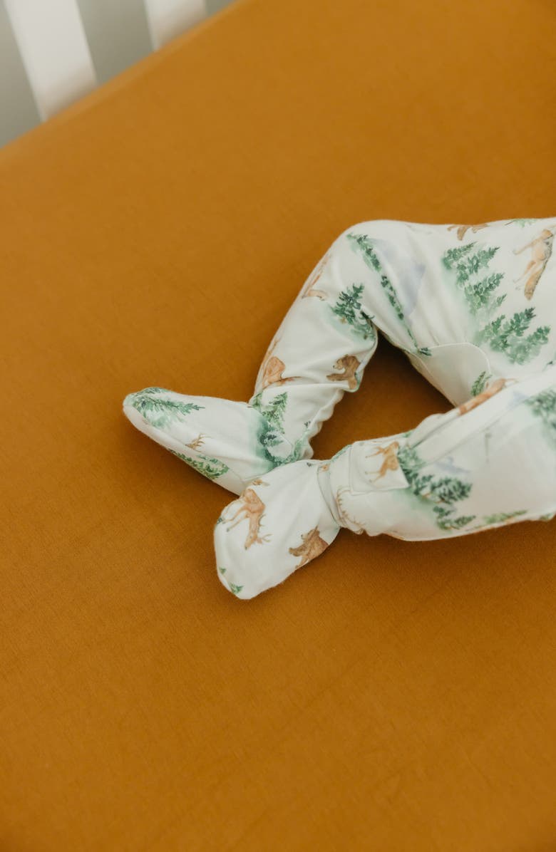 Copper Pearl Grayson Zip-Up Footie Pajamas, Alternate, color, Grayson