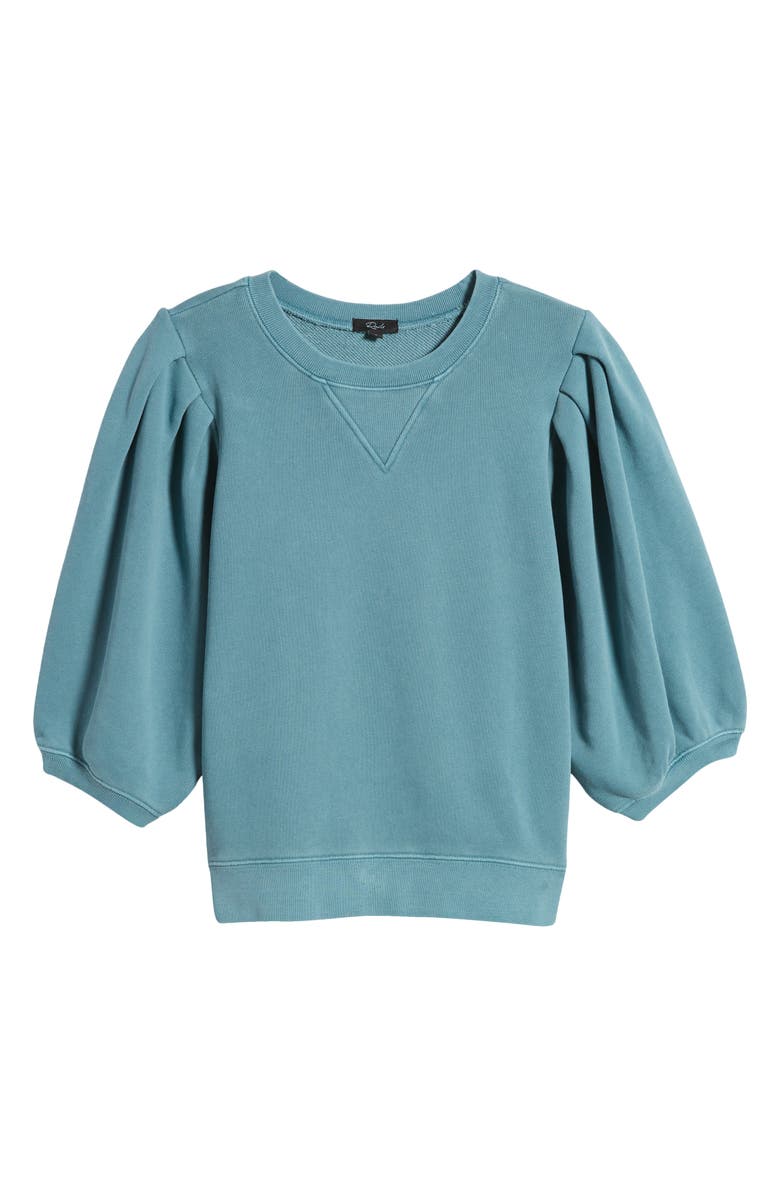 Rails Camy Puff Sleeve Cotton Sweatshirt, Alternate, color, 