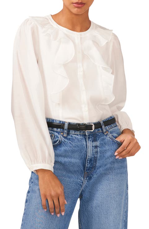 Ruffle Trim Shirt